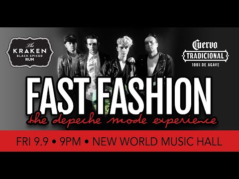 090922 Fast Fashion | the Depeche Mode experience @ New World Music Hall 9/9/22