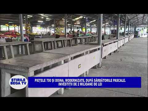 PIEȚELE 700 ȘI DOINA, MODERNIZATE, DUPĂ SĂRBĂTORILE PASCALE. INVESTIȚII DE 2 MILIOANE DE LEI