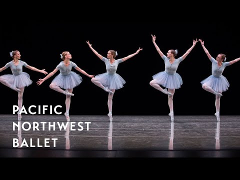Jerome Robbins' The Concert - Mistake Waltz long excerpt (Pacific Northwest Ballet)