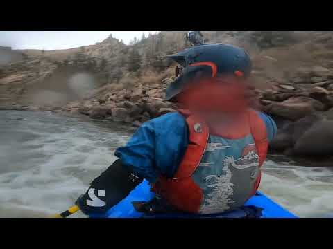 "Class V" Packrafting - Lower Narrows Of The Poudre Canyon On A Kokopelli Recon Packraft