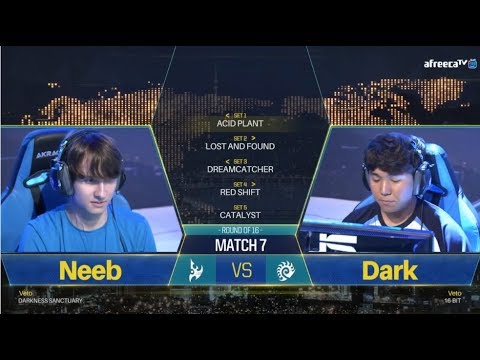 [GSL vs. the World 2018] Ro.16 Day2 Match3 Neeb vs Dark