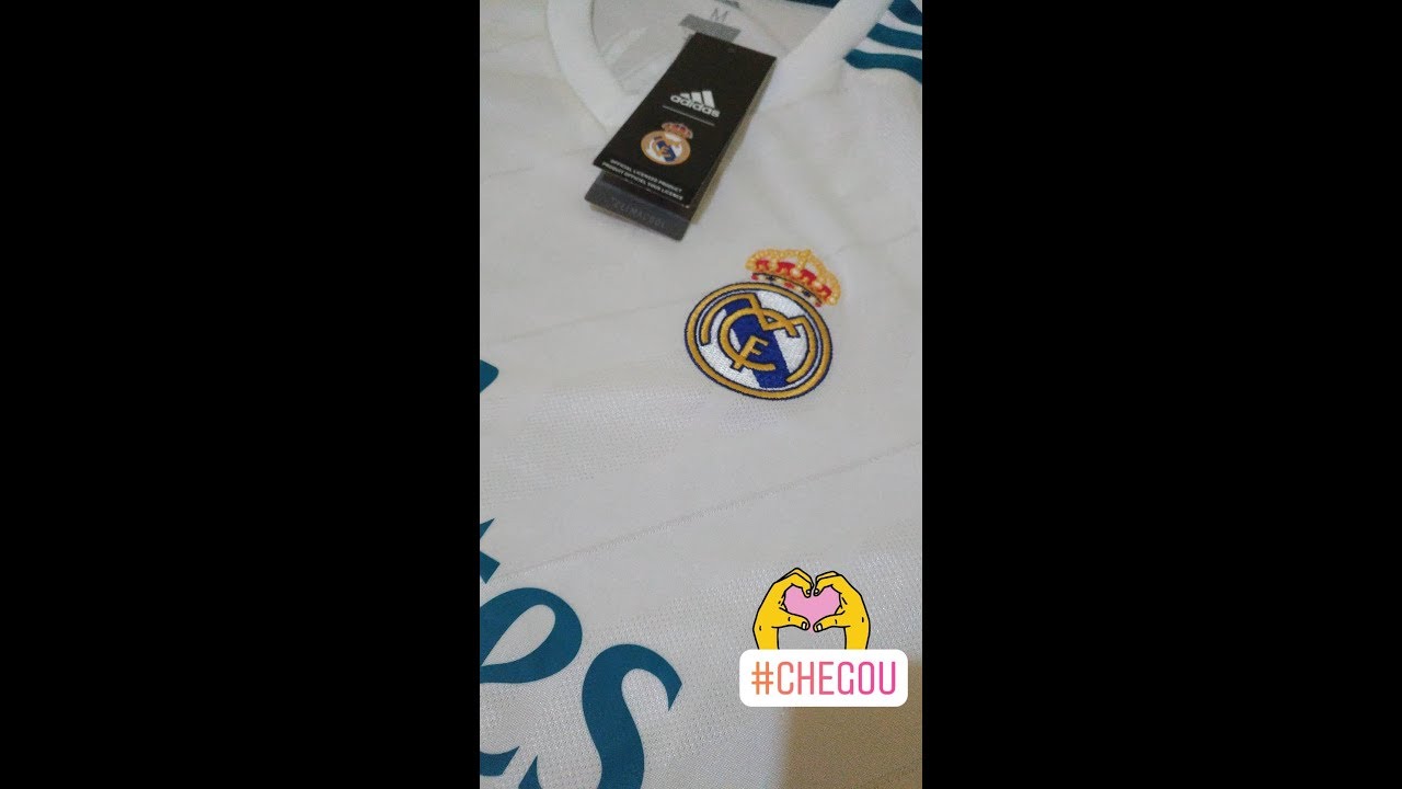 Unboxing - Camisa Real Madrid - RONALDO 7 - 17/18 Oficial - BR
