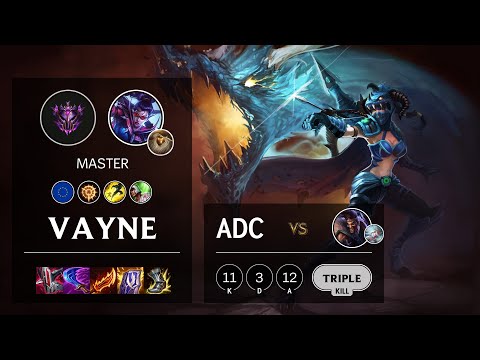 Vayne ADC vs Draven - EUW Master Patch 11.17