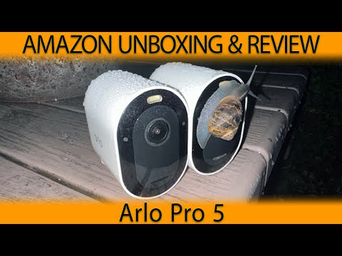 Arlo Pro 5 vs Arlo Pro 4 IP Security Camera CCTV: Amazon Product Unboxing, Test and Review