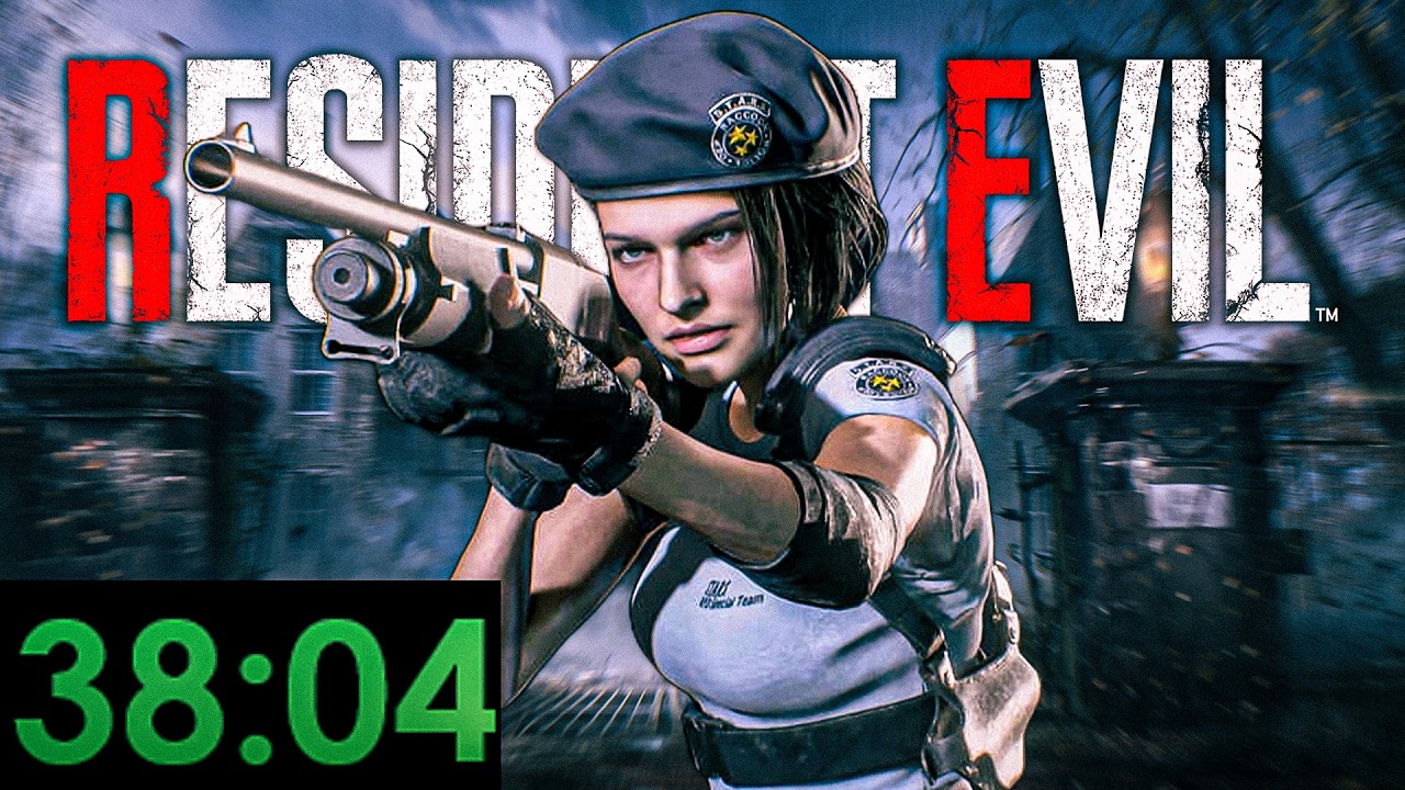 Explicando Speedrun de Resident Evil 1 (1996) (World Record)