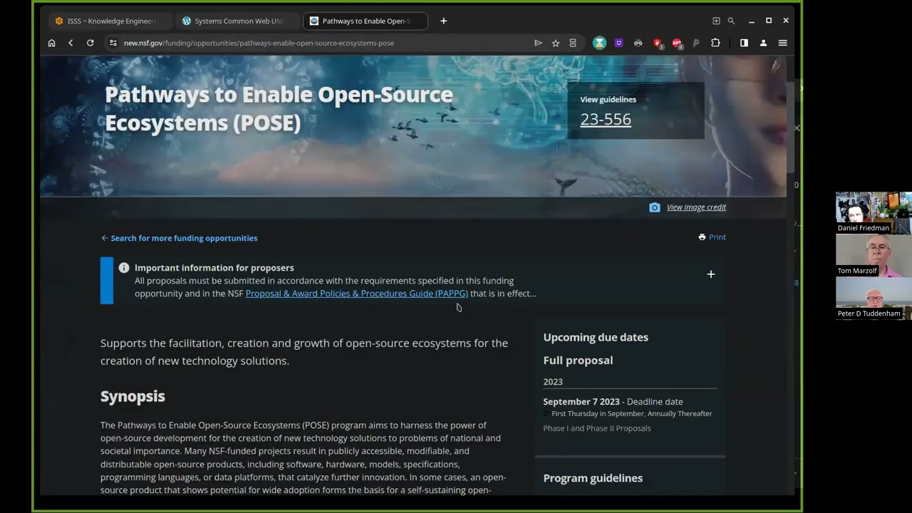 ISSS Knowledge Engineering #23 ~  July 27, 2023