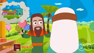 Jesus And Fire Chariot | Animated Children Bible Stories | New Testament | Holy Tales Stories