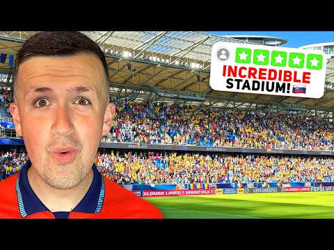 I Visited Slovakia's BIGGEST Football Stadium