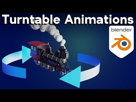 How to Make Turntable Animations in Blender