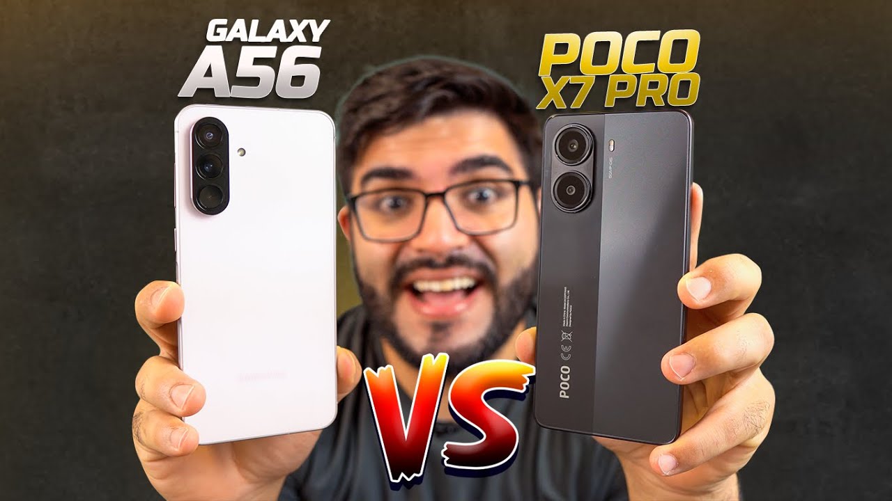 Galaxy A56 vs POCO X7 PRO! Which one to buy in 2025? Better camera, processor.. (comparison)