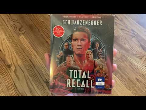 Total Recall Steelbook Unboxing (Best Buy Exclusive) 4K 30th Anniversary Edition