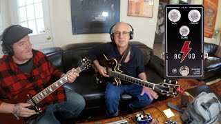 Video thumbnail for DR. D & Brandt Taylor Take on ACDC with the New AC/OD Pedal from Missing Link Audio by Missing Link Audio