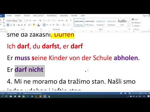 UČITE NEMAČKI AKTIVNO - NE ZANEMARUJTE SITNICE | OSNOVE NEMAČKE GRAMATIKE | MODALNI GLAGOLI