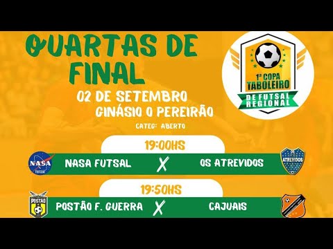 I Copa Taboleiro De Futsal Nasa TG X Atrevidos De Martins