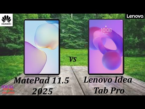 Huawei MatePad 11.5 2025 vs Lenovo Idea Tab Pro Which is Better for You?