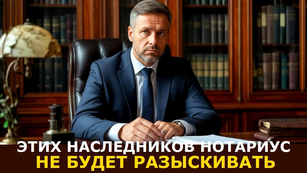Каких наследников нотариус не станет разыскивать, даже если им положено нас?