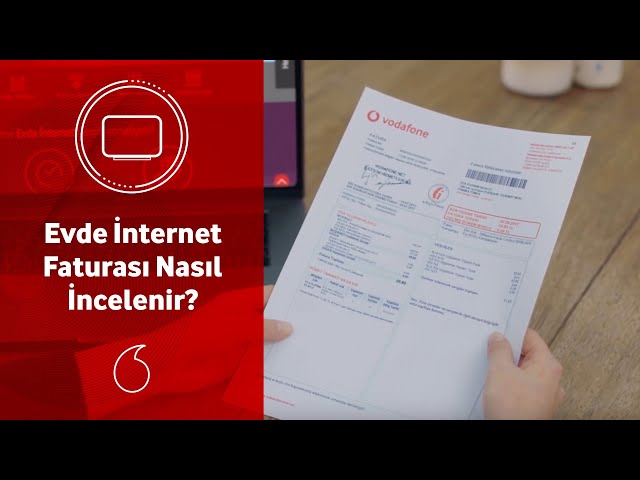 vodafone evde internet faturasi nasil incelenir video galeri vodafone turkiye