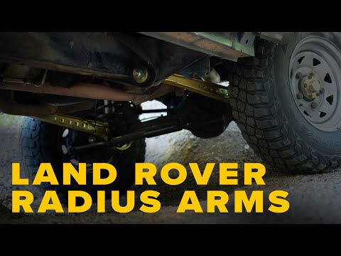 How to Install Land Rover Front Radius Arms