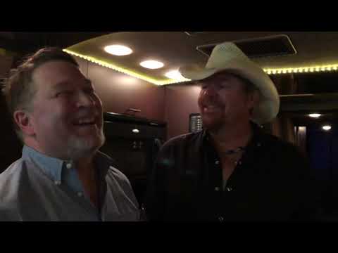 Bob visits with Toby Keith and gets the story behind Haggard’s last public performance