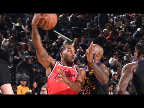LeBron Coast to Coast Dunk! Clippers Take Down Lakers!