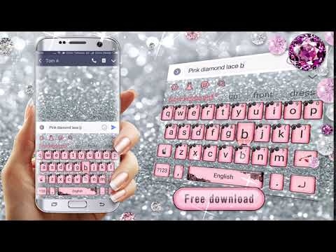 Pink Diamond Lace Bow Keyboard Video