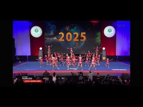 KC Cheer Fearless Worlds 2025 Finals