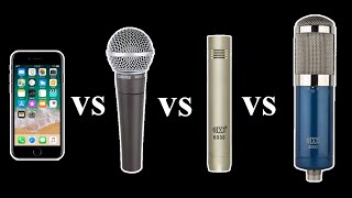 Video thumbnail for Comparing microphones in the back of a car (iPhone 7 / Shure SM58 / MXL 603s / MXL 4000) by Lou Kelly