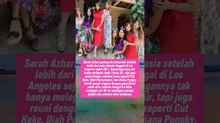 Download lagu Sarah Azhari Reuni Nostalgia Dengan Diana Pungky, Diah Permatasari & Cut Keke Saat Pulang ke Indo mp3