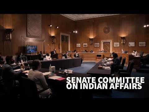 Senate Committee on Indian Affairs | Opening Remarks | Oversight Hearing | December 9, 2020