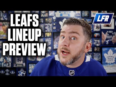 2025 Toronto Maple Leafs Game 1 Lineup Breakdown