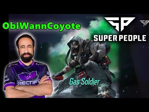 SUPER PEOPLE GAS SOLDIER GAMEPLAY - OBIWANNCOYOTE - Heroic M416S + MK14EBR - DUO