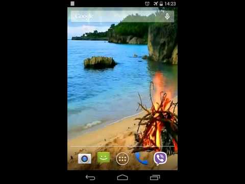 Bonfire Video Live Wallpaper