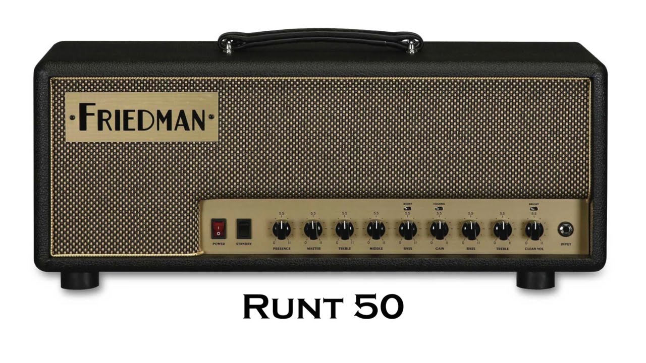 Friedman Runt 50 Guitar Amp Head