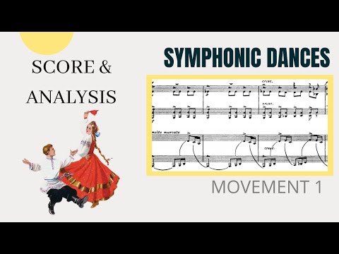 Rachmaninoff - Symphonic Dances (movement 1): Score and Analysis