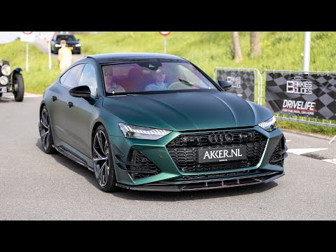 600HP Urban Automotive Audi RS7 C8 with Akrapovic Exhaust - Accelerations & Revs !