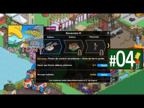 Los Simpson Springfield "Bocanadas, Cap. 4 - Punto de control canadiense" por Tony