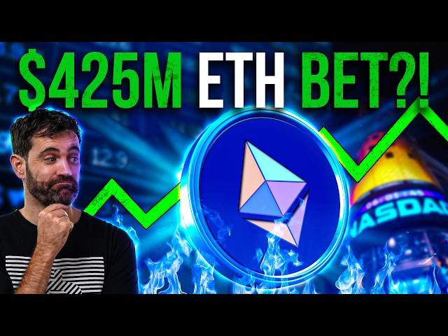 Coin Bureau – Wall Street’s $425M Bet on Ethereum: ETH’s Michael Saylor? (12.06.2025 Summary)
