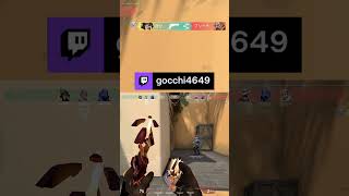 【VALORANT】割とエグめのシェリフACE出た #Shorts | gocchi4649 (#Twitch)