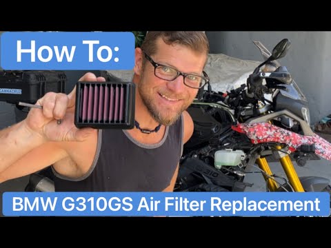 Thumbnail for MotoVagabondNate: HOW TO - BMW G310GS K&N Air Filter Installation by BMW G310GS