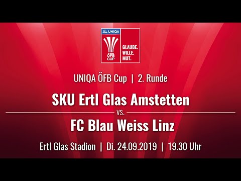 24.09.2019 | 19:30 | #2 | SKU AMSTETTEN (AMS) - FC BLAU WEISS LINZ (BWL) | Livestream