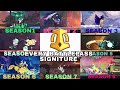 Every Brawlhalla Battlepass tier 85 signature Season (1-8)