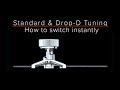 INSTANT DROP-D TUNING - Pitch-Key Demo / Review - Easy Non-Invasive Guitar Accessory