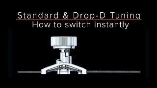 Video thumbnail for INSTANT DROP-D TUNING - Pitch-Key Demo / Review - Easy Non-Invasive Guitar Accessory by Robert Cassard