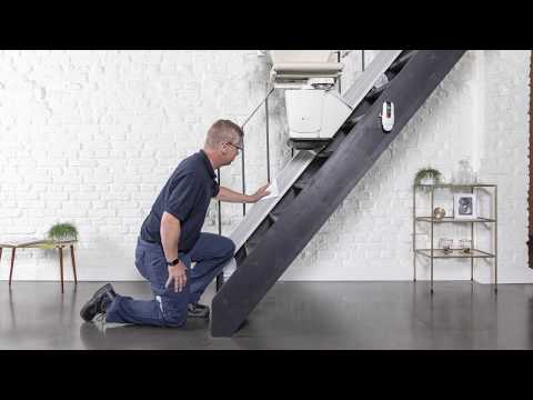 Welcher Treppenlift braucht wenig Platz? | Fairlift Treppenlifte GmbH