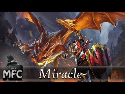 Miracle- Dragon Knight and QO  - Ranked Match - Dota 2.