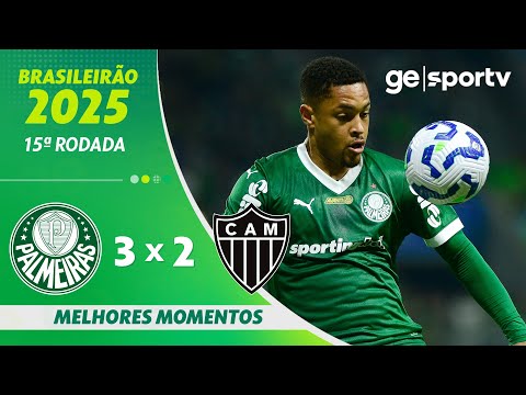 Gols e lances de Palmeiras x Atlético Mineiro