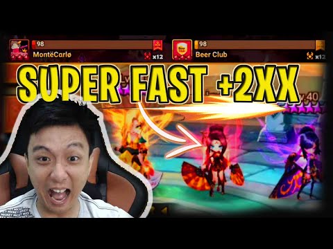 SIEGE BATTLE VS SUPER FAST SEARA SHAINA MARTINA SIEGE DEFENSE FROM BEER CLUB AND MONTECARLO