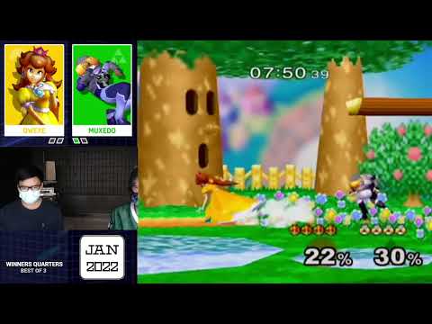 Muxedo (Sheik) vs. Qwexe (Peach) - Winners Rd 2 - Flatty Jan 2022