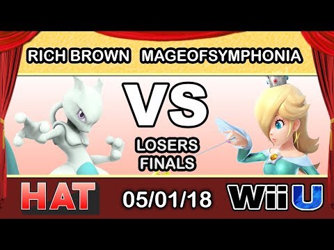 HAT 20 - Rich Brown (Mewtwo) Vs. LG | MageofSymphonia (Rosalina) Losers Finals - Smash 4