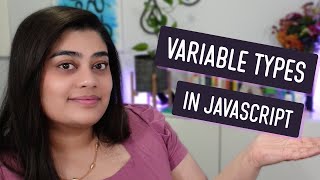 The difference in variable types matters in JavaScript